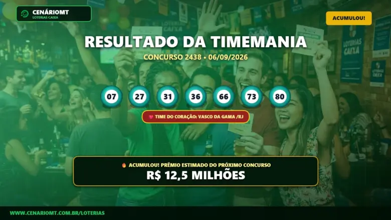 Timemania de hoje