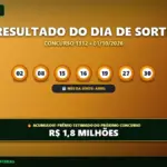 Resultado do Dia de Sorte 1312