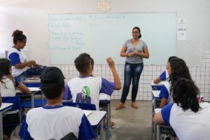 Alunos em Sala de Aula