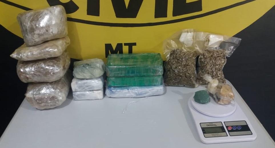 Operação apreende sete quilos de drogas em casa de suspeito responsável pela distribuição de entorpecentes na região noroeste2020 11 18 17:03:28