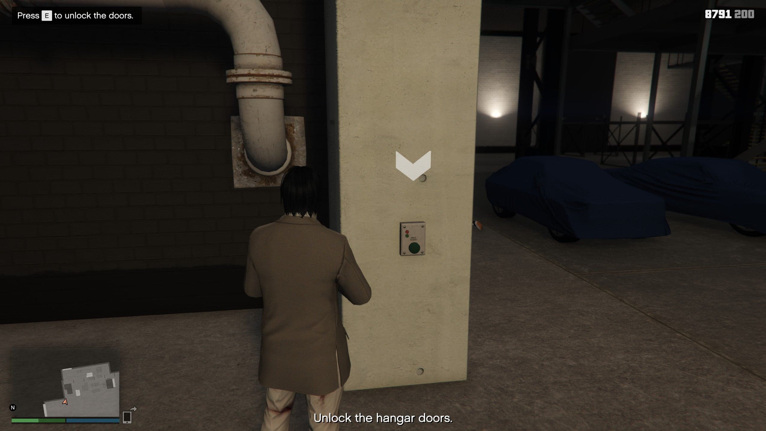 How to Unlock Hangar doors in GTA Online