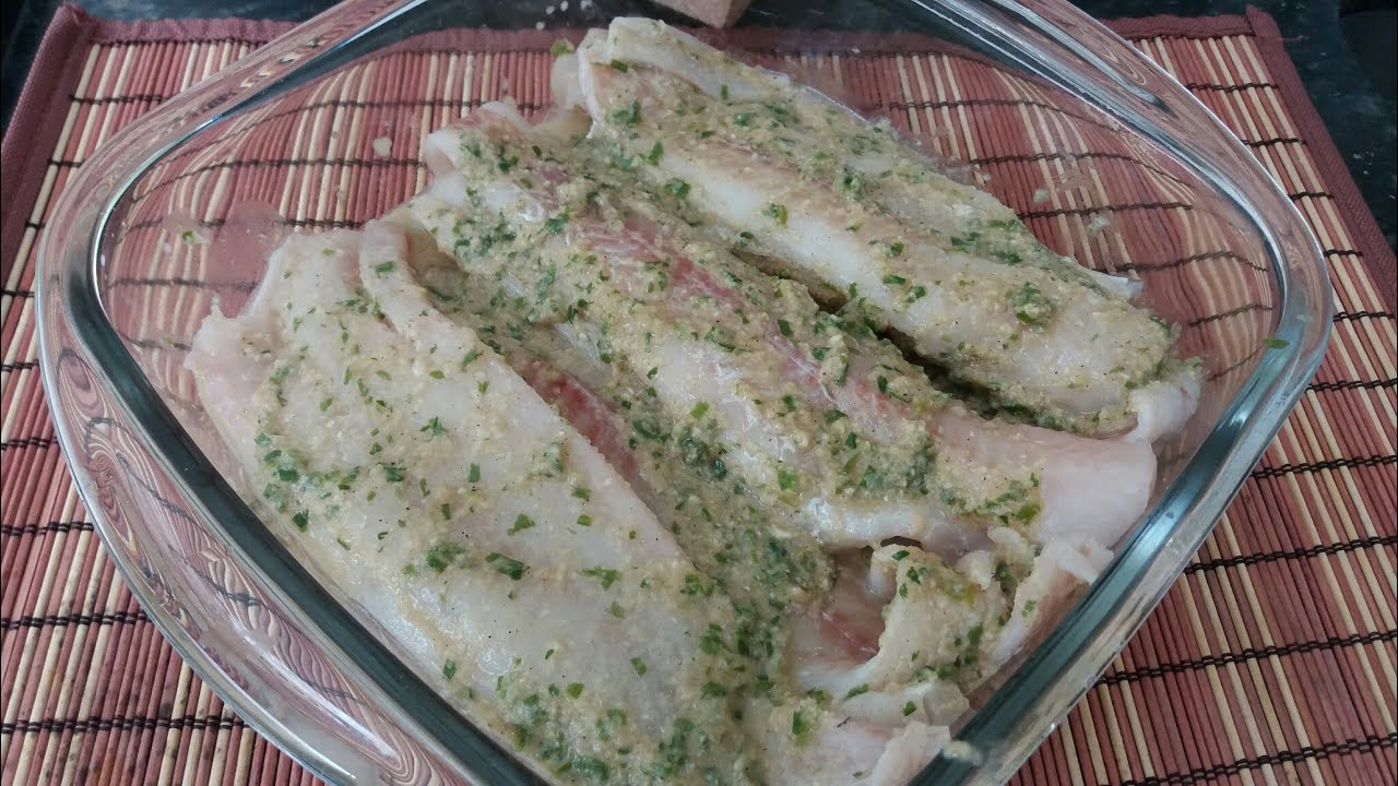 tempero para peixe assado