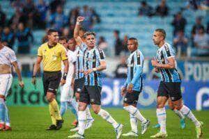 Grêmio vence o Londrina na Arena e se mantém no G-4 do Brasileirão Série B