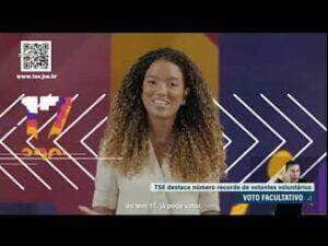 Vídeo: Eleições 2022: TSE destaca número recorde de eleitores que não são obrigados a votar