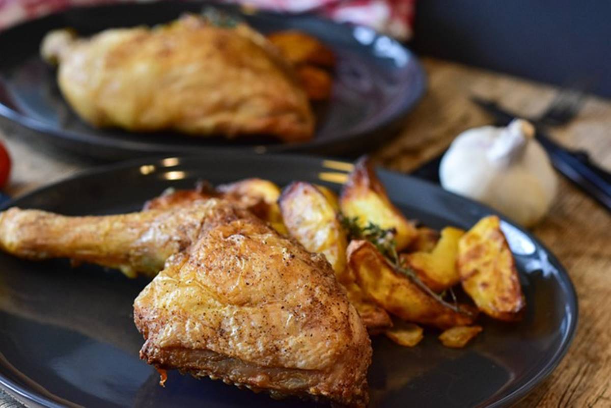 coxa de frango na panela de pressão