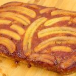 receita de bolo de banana caramelada