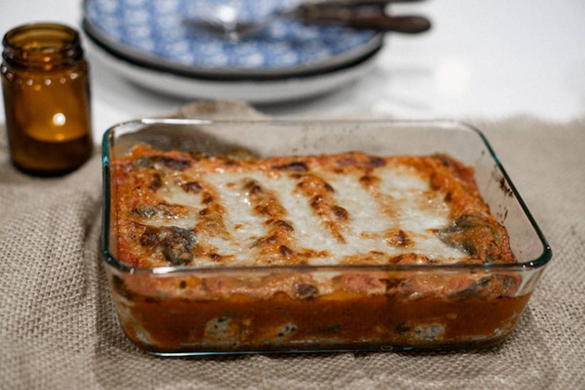 Receita de lasanha de frango com molho branco