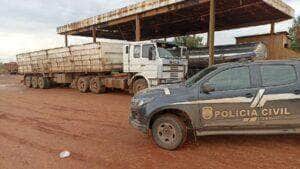 Caminhão roubado de motorista no interior é recuperado na Rodovia dos Imigrantes