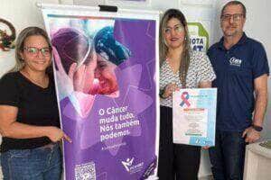 MTI entrega alimentos não perecíveis para o Hospital do Câncer de Mato-Grosso