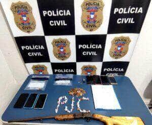 Operação cumpre buscas em Juscimeira e cinco suspeitos de tráfico são presos em flagrante