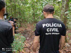 Polícia localiza corpo de vítima desaparecida em Mato Grosso
