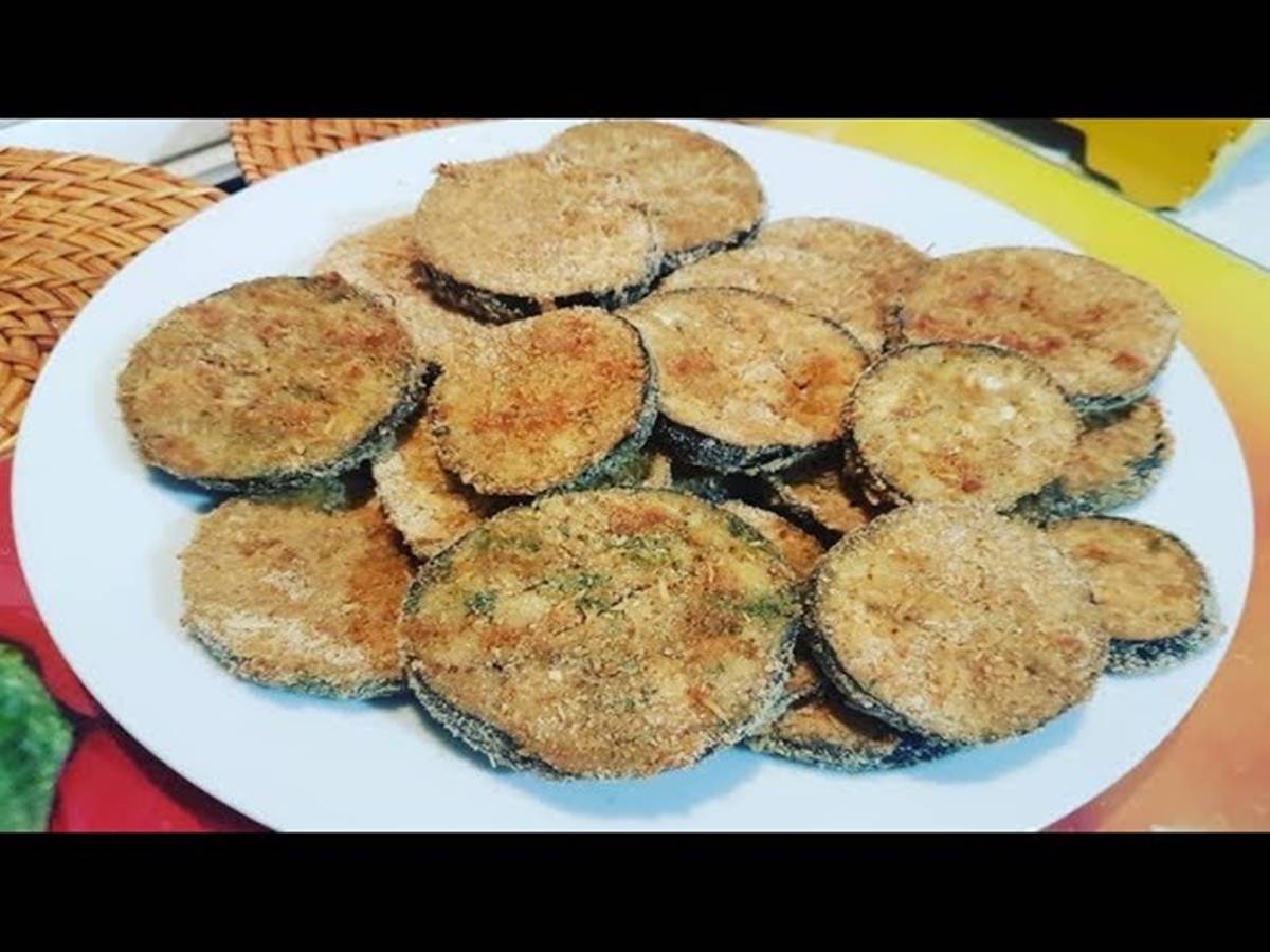 receita de berinjela empanada