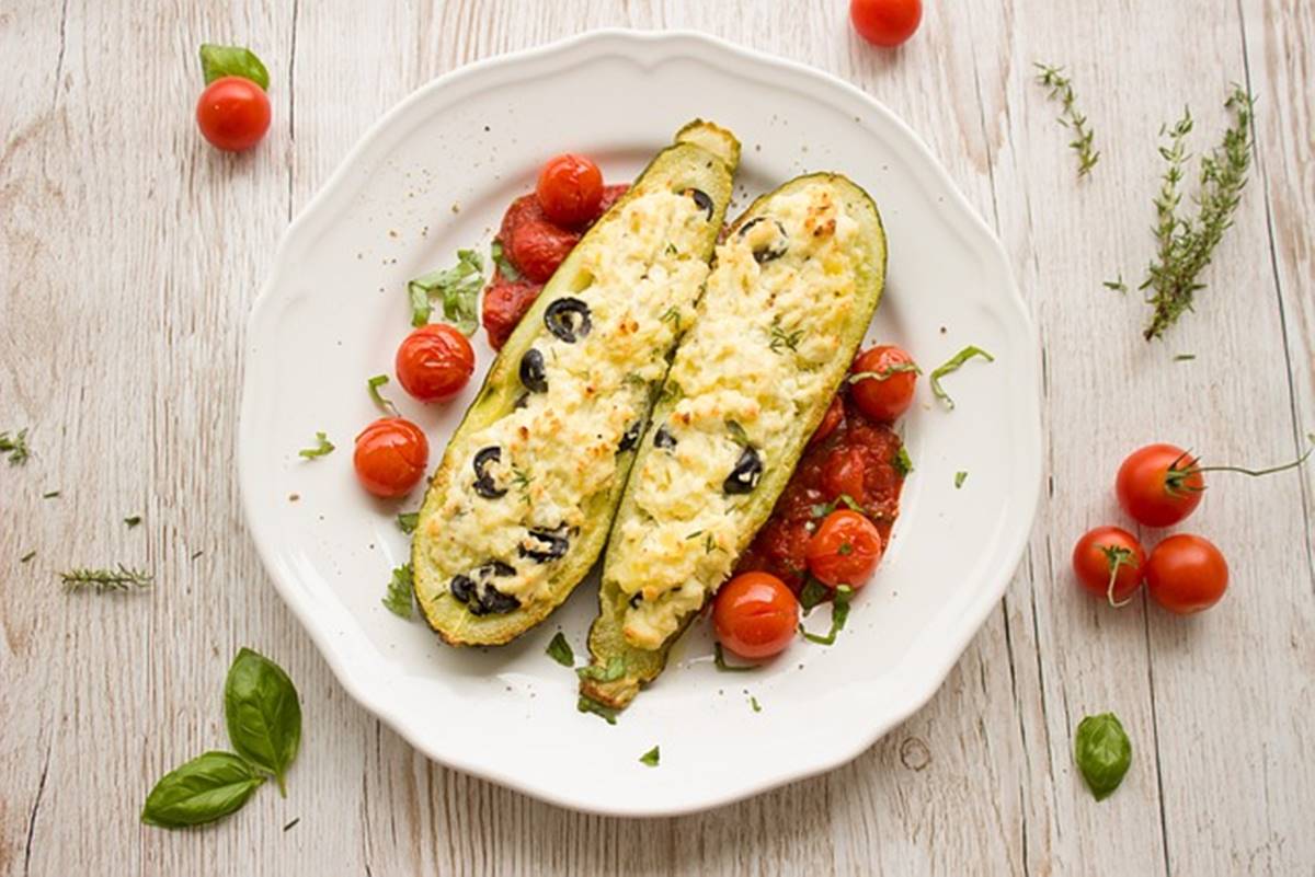 receita de abobrinha no forno