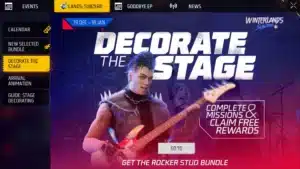 Winterlands Edição 2022 Free Royale Ticket Free Fire (FF)
