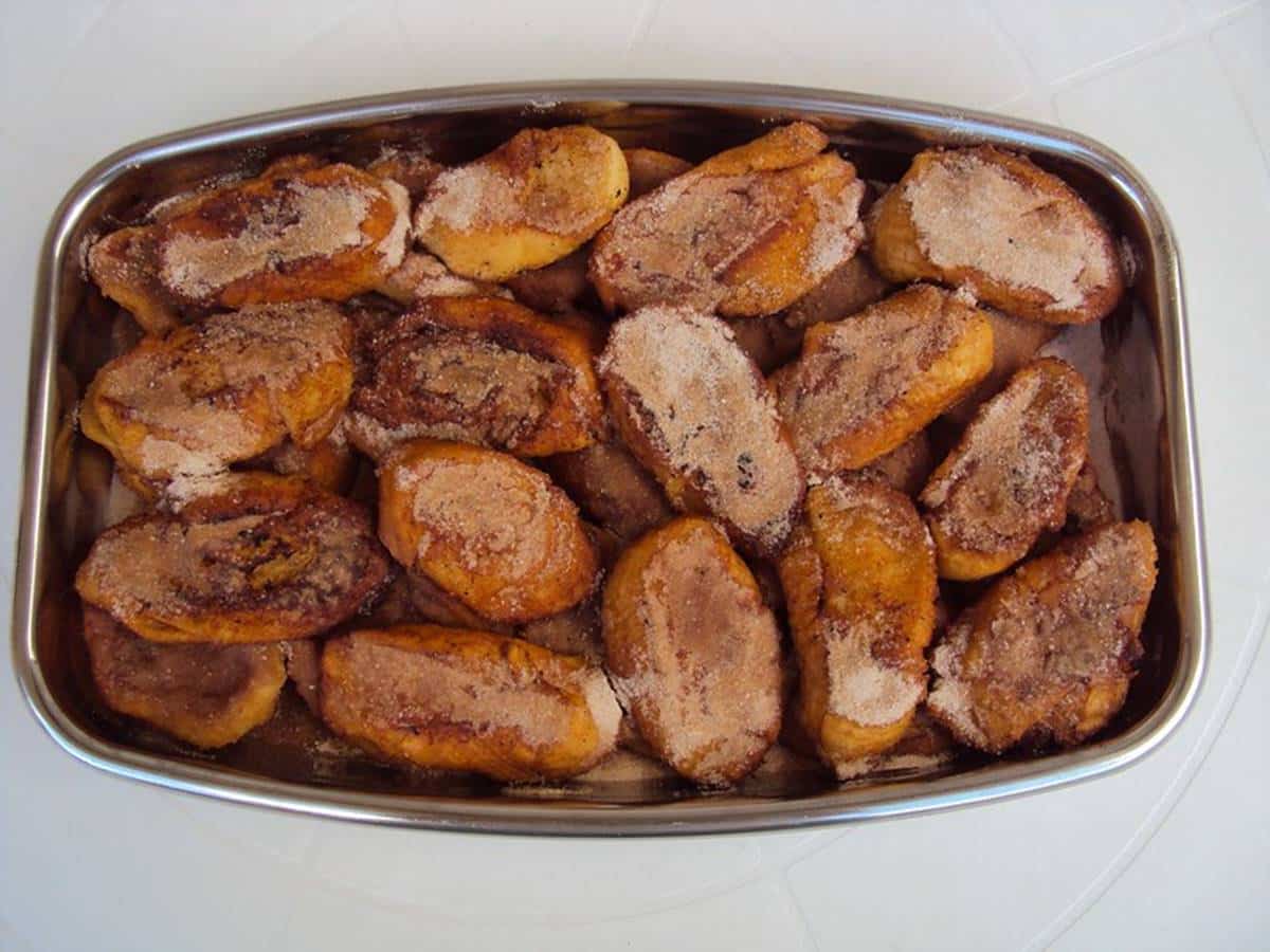 receita de rabanada simples