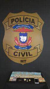 Jovem traficante é preso pela Polícia Civil em Mato Grosso