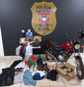 Polícia Civil prende autor de furtos em série contra mulheres em Tangará da Serra