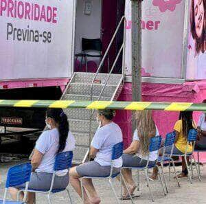 Unidade móvel do Hospital Estadual Santa Casa atende reeducandas da Penitenciária Feminina Ana Maria do Couto