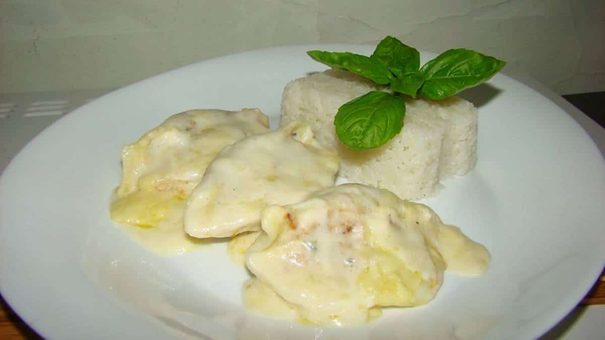 receita de frango com molho branco