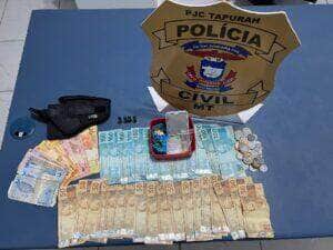 Dupla é presa em flagrante em casa usada como ponto de tráfico no centro de Itanhangá
