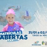 projeto nos podemos nadar abrira inscricoes para natacao infantil