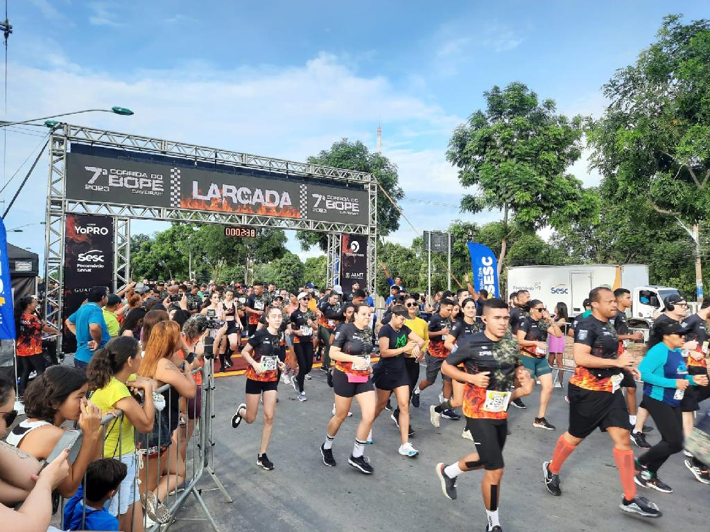 corrida do bope reune mais de 3 5 mil competidores em cuiaba