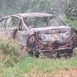 Homem é executado em estrada de terra e tem veículo incendiado