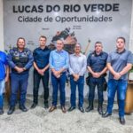 representes de sorriso conferem atuacao da guarda civil armada de lucas do rio verde