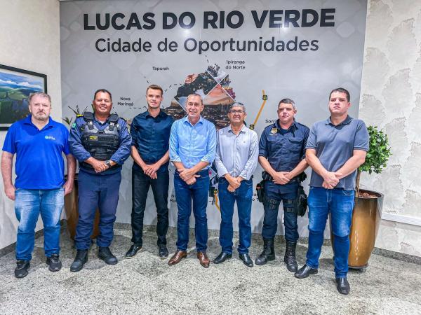 representes de sorriso conferem atuacao da guarda civil armada de lucas do rio verde