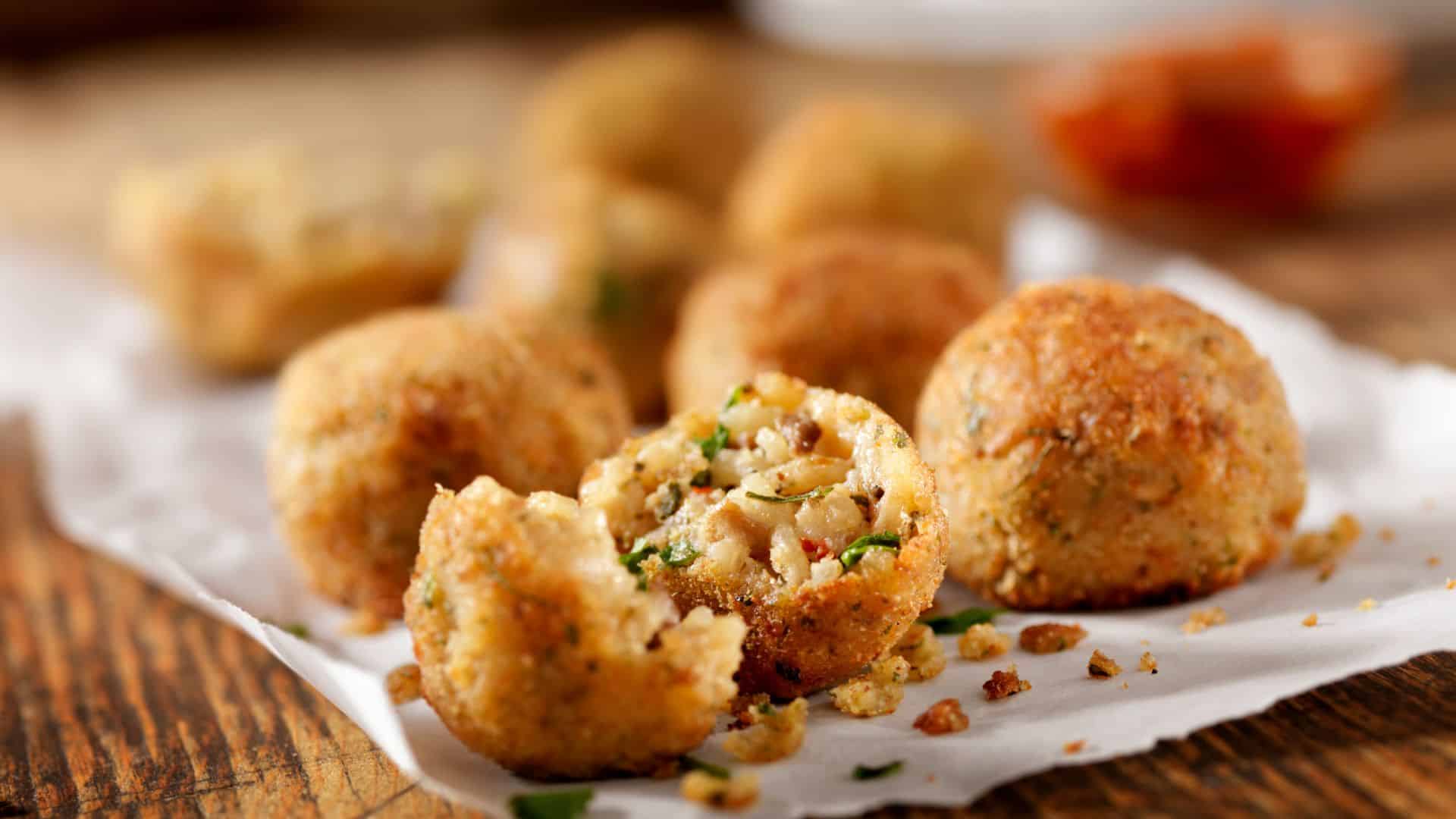 receita de arancini