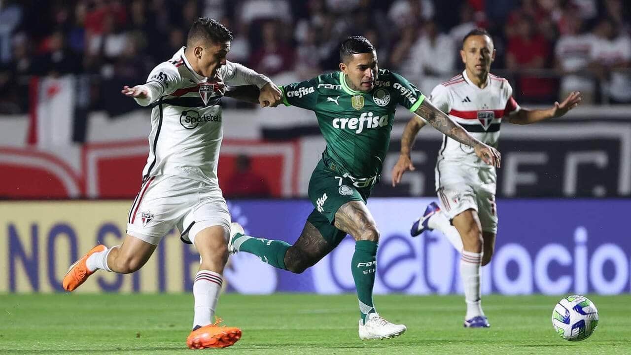 Palmeiras x Flamengo; onde assistir ao vivo o jogo deste sábado (8) pelo Brasileirão. Foto: Cesar Greco/Ag. Palmeiras