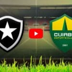 Onde assistir ao jogo Botafogo x Cuiabá ao vivo