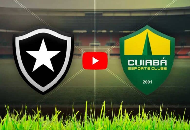 Onde assistir ao jogo Botafogo x Cuiabá ao vivo