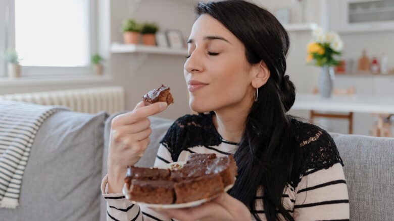 Bolo de chocolate húmido