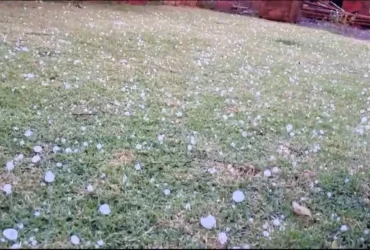 Cidades de Mato Grosso registram chuva de granizo