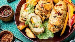 Como fazer frango recheado