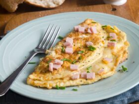 Como fazer omelete de queijo minas