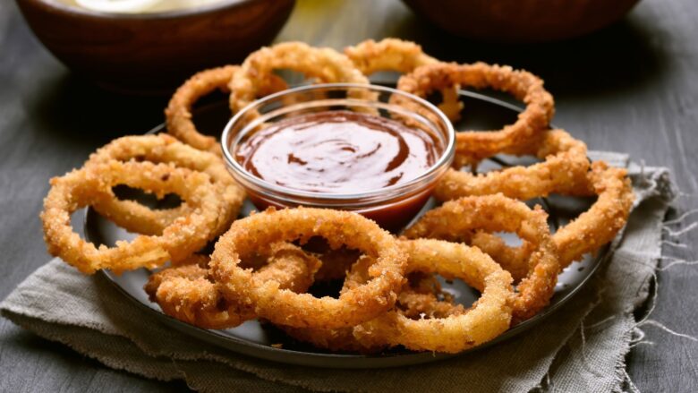 Como fazer onion rings