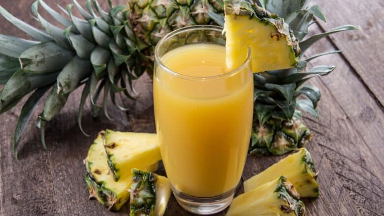 Como fazer suco de abacaxi