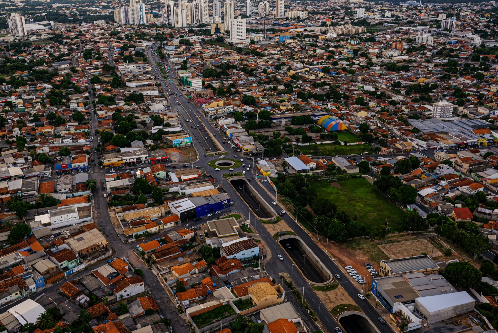 Foto cuiabá aérea