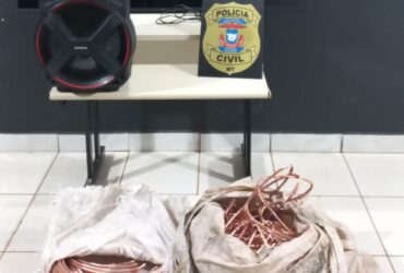 Policia prende autores de furto e receptador de produtos subtraidos de escola em Tangara da Serra