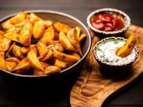 Receita de batata rústica na airfryer