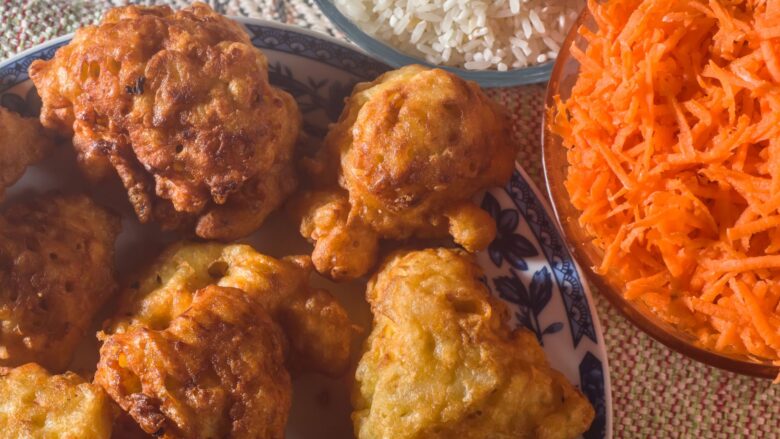 Receita de bolinho de arroz