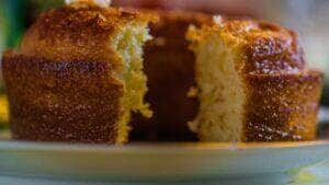 Receita de bolo de fubá
