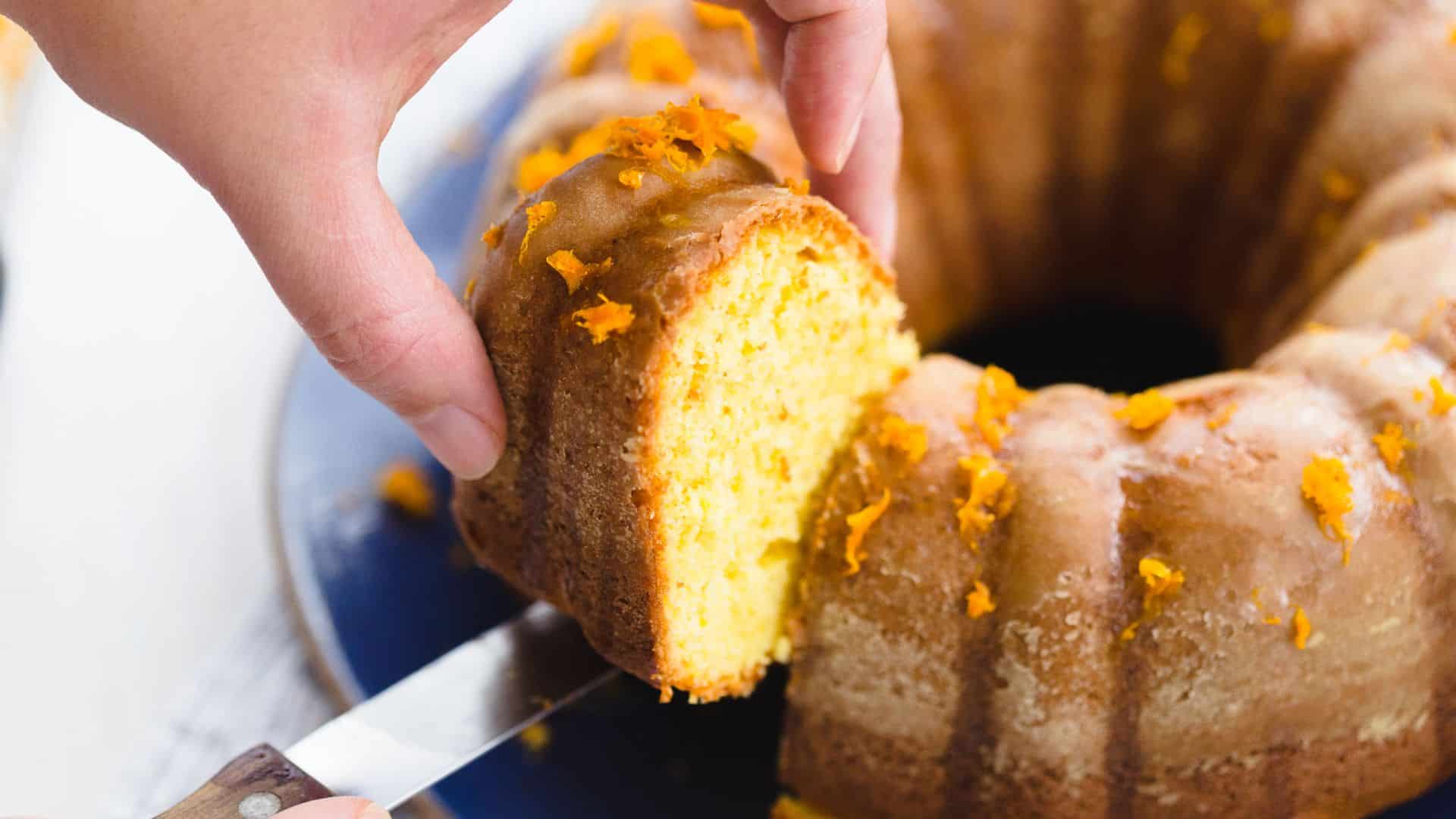 Bolo de laranja  Essa Receita Funciona