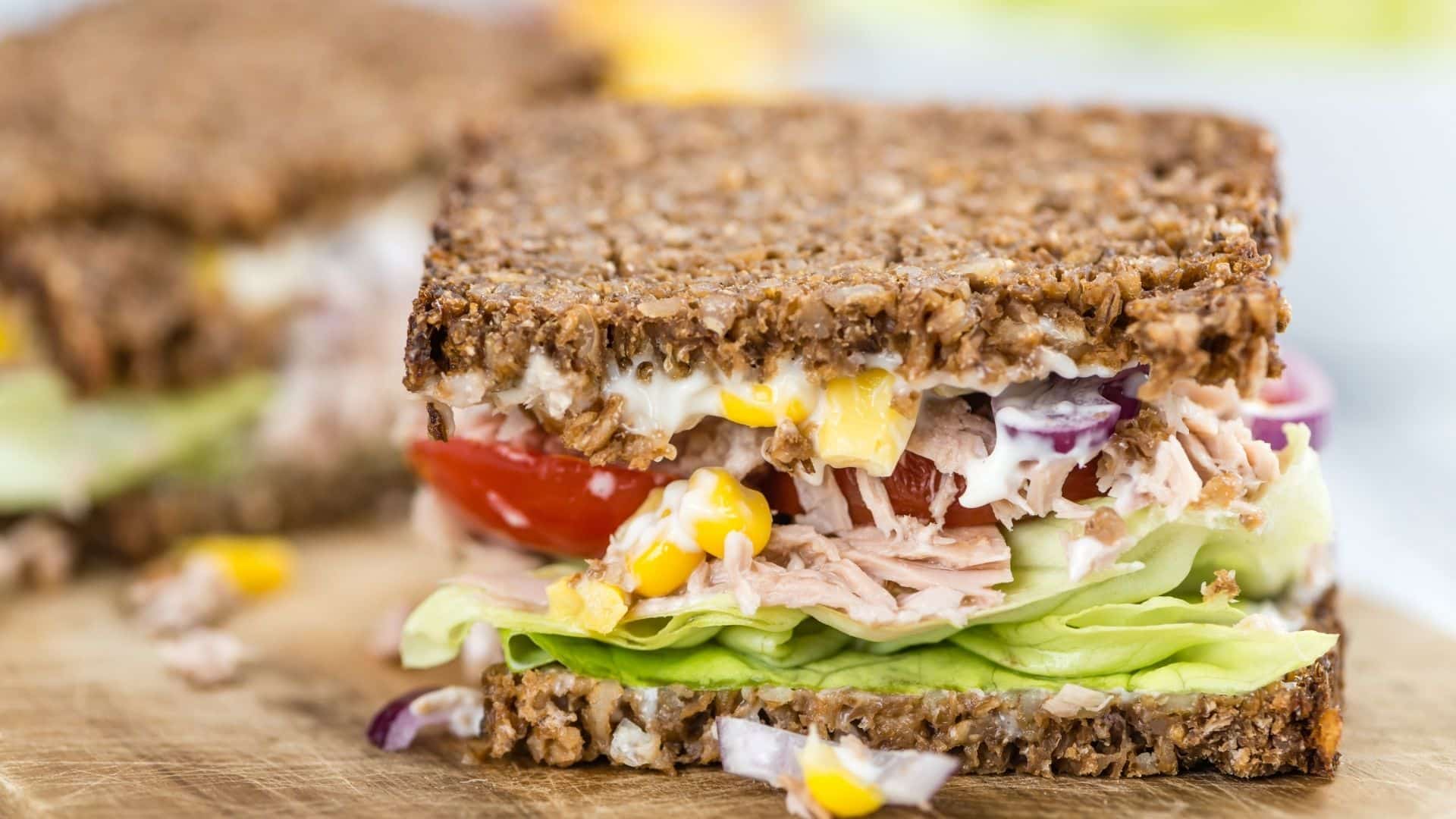 Receita de sanduíche de atum