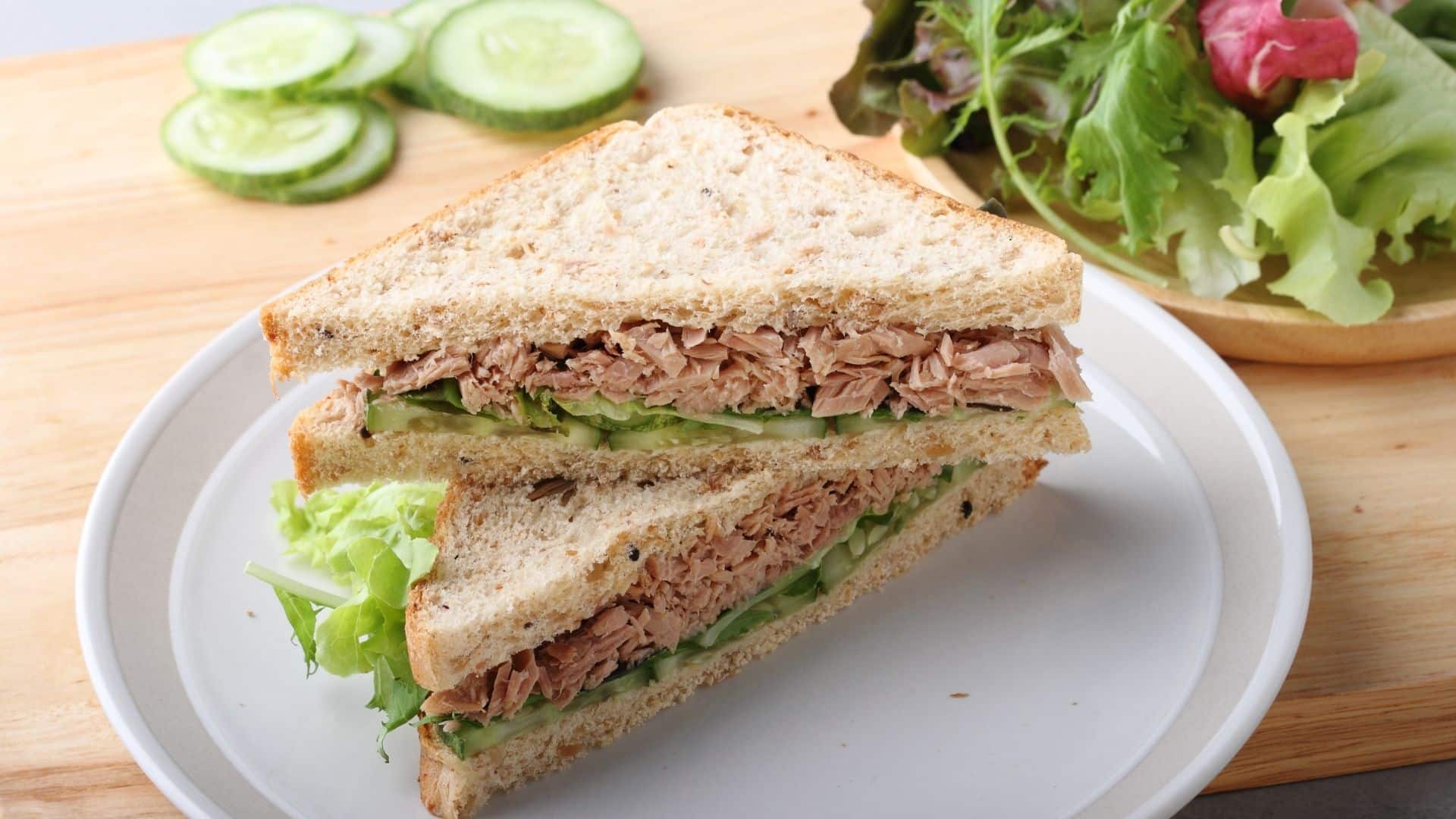 Receita de sanduíche de atum