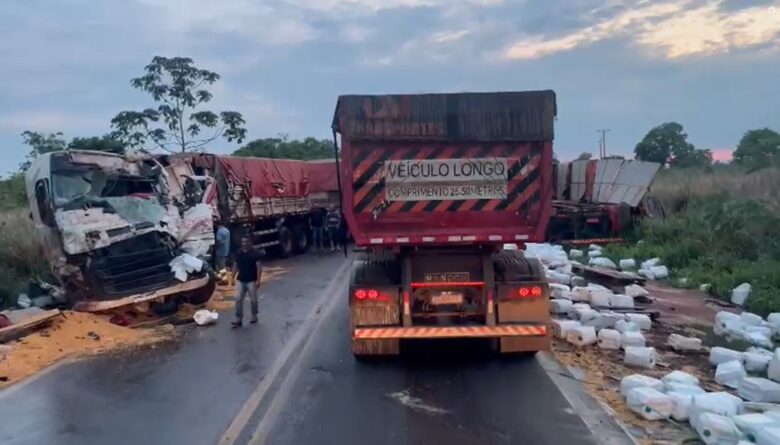 Motorista morre em acidente na BR-364 em Rosário Oeste.