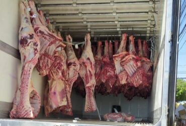 Polícia Civil prende três pessoas por furto de carga de carne bovina em MT