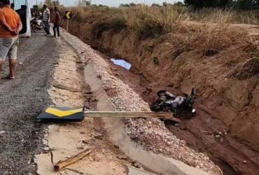 Motociclista perde controle em curva e acaba morrendo na MT-010